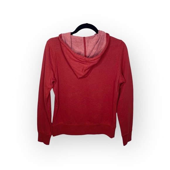 VHTF: Y2K Lucky Brand ☘︎︎ Asian Crane Embroidered Zip Hoodie ☘︎︎ Ruby Red ☘︎ ︎M - Picture 13 of 16